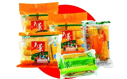 甜玉米，水果玉米包裝袋